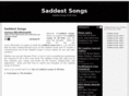 saddestsongs.com