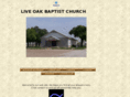 liveoakbaptistchurch.org