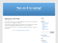 yeson8islying.com