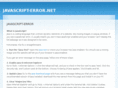 javascript-error.net