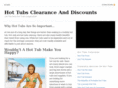 hottubsclearance.com