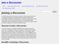 joinadiscussion.com