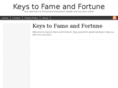 keystofameandfortune.com