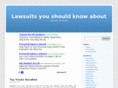 importantlawsuits.com