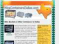 wirecontainersdallas.com
