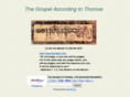 thethomasgospel.com