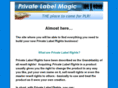 privatelabelmagic.com
