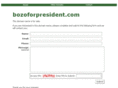 bozoforpresident.com