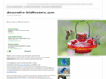 decorative-birdfeeders.com