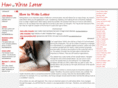 howwriteletter.com