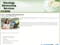 oncologyabstractingservices.com