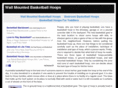wallmountedbasketballhoops.com