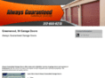 alwaysguaranteedgaragedoorsindy.com