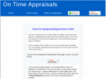 ontimeappraisals.biz