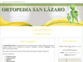 ortopediasanlazaro.com