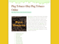 plugtobacco.com