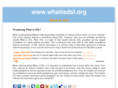 whatisdsl.org