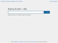 benutzer.de