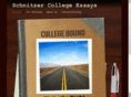 schnitzercollegeessays.com
