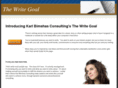 thewritegoal.com