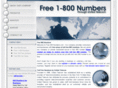 free-800-numbers.com
