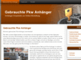 gebrauchtepkwanhaenger.com