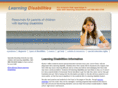 learningdisabilitiesinfo.com