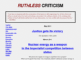 ruthlesscriticism.com