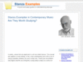 stanzaexamples.com