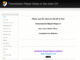 sanjosetransmissionrepair.com