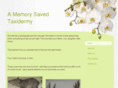 amemorysavedtaxidermy.com