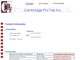cambridgeprofab.com