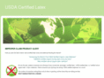 usdacertifiedorganiclatex.com