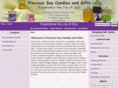 precioussoycandles.com