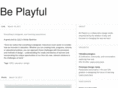 beplayfulstudio.com