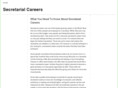 secretarialcareers.org
