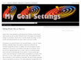 mygoalsettings.com