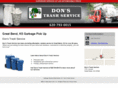 donstrashservice.com