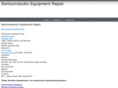 semiconductorequipmentrepair.com
