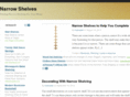 narrowshelves.com