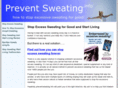 preventsweating.info