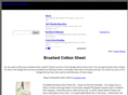 brushedcottonsheets.com