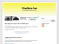 onenotefan.com