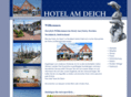 hotelamdeich.de
