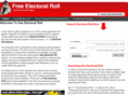freeelectoralroll.com