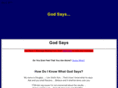 god-says.org