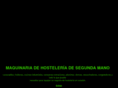 maquinariadehosteleriaocasion.es