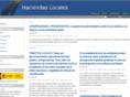 haciendas-locales.es
