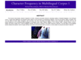 characterfrequency.com