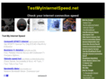 testmyinternetspeed.net